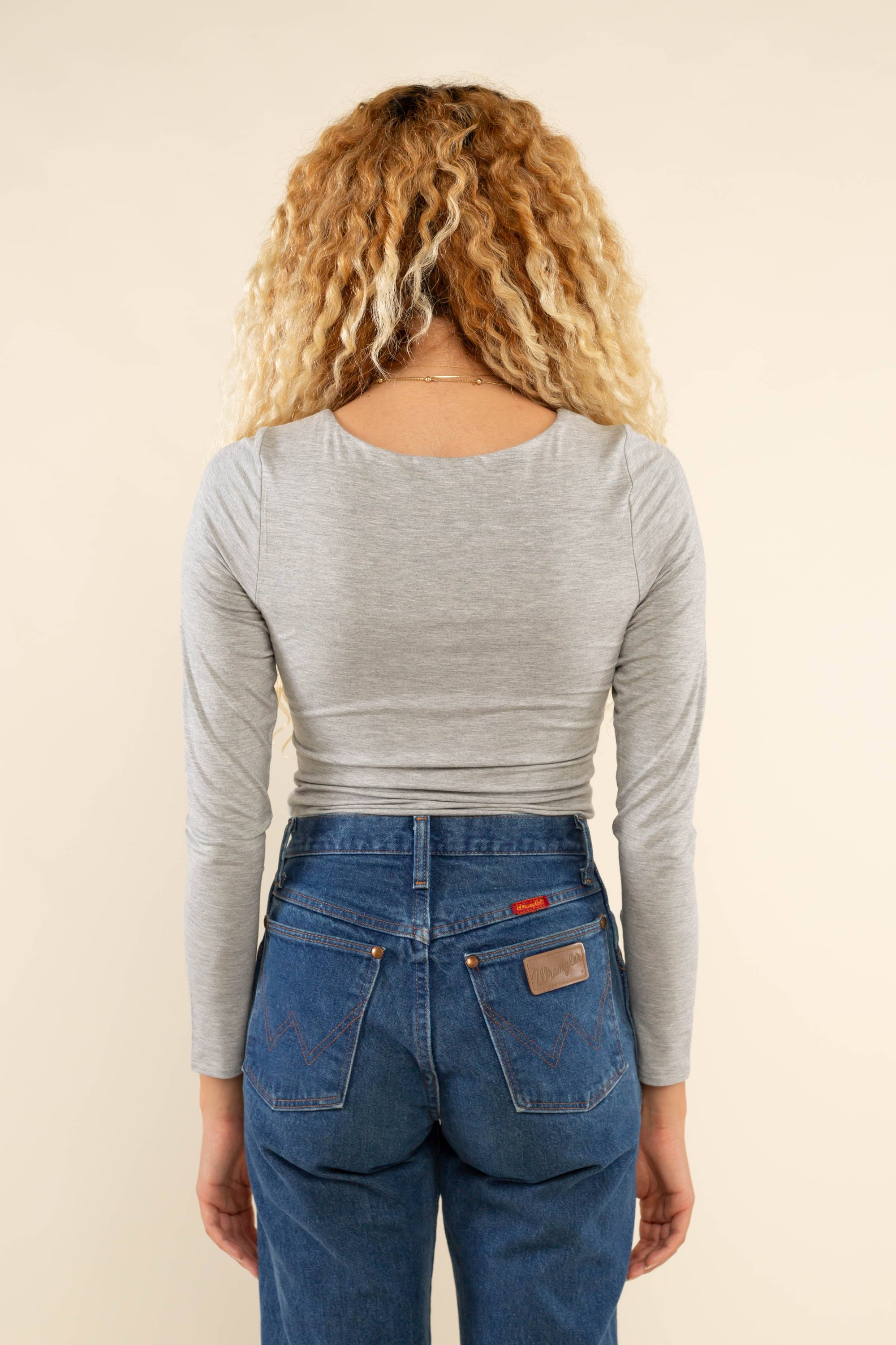 Otto Round Neck Long Sleeve Bodysuit