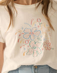 Drop-shoulder Graphic Tee