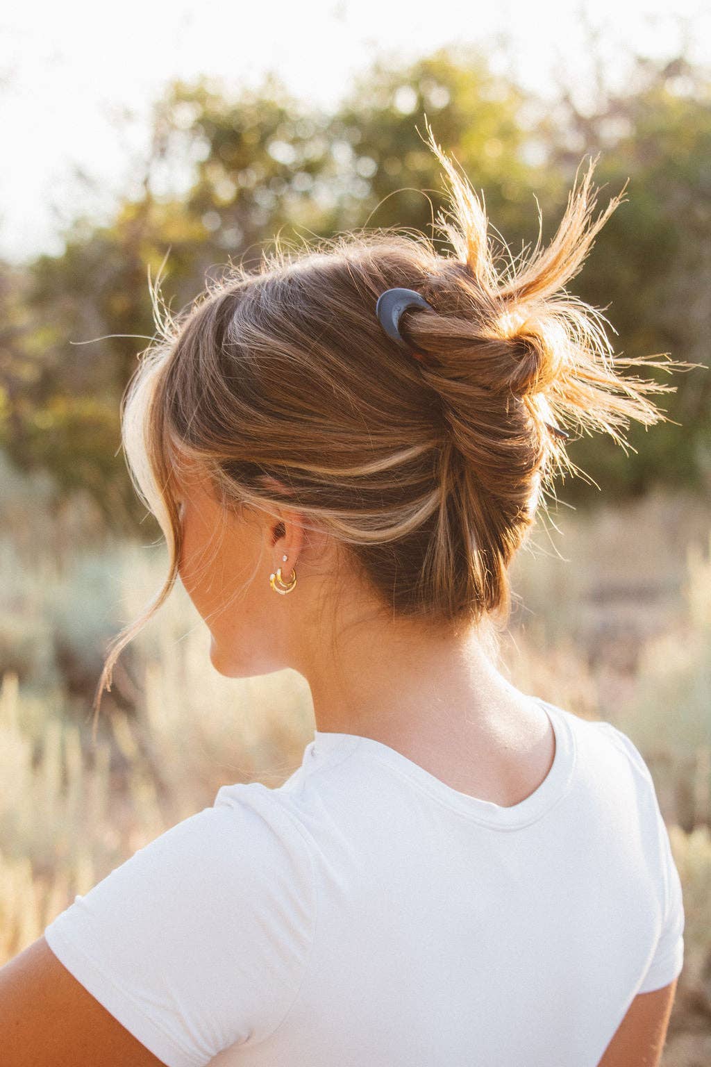 Glossy Wavy Hair Fork